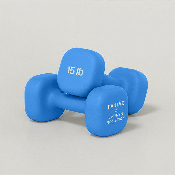 Lauryn Bosstick Progressive Weight Training | 15lb Weights Set