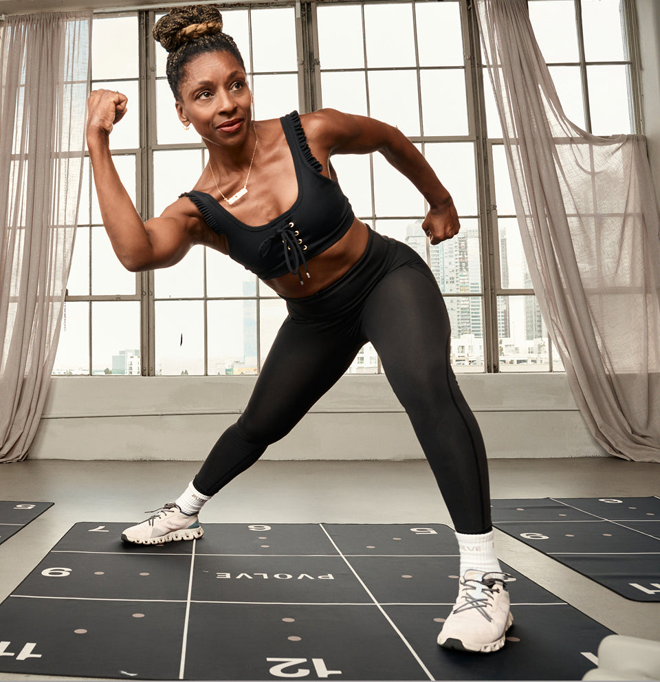 Precision Exercise Mat by P.volve - At Home Exercise and Workouts 