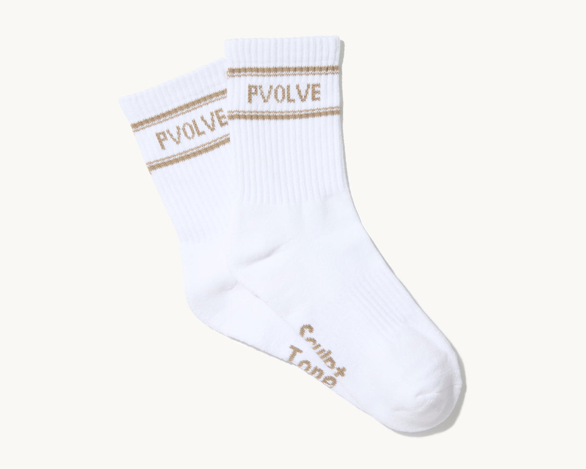PVOLVE Striped Socks (3 Pack)