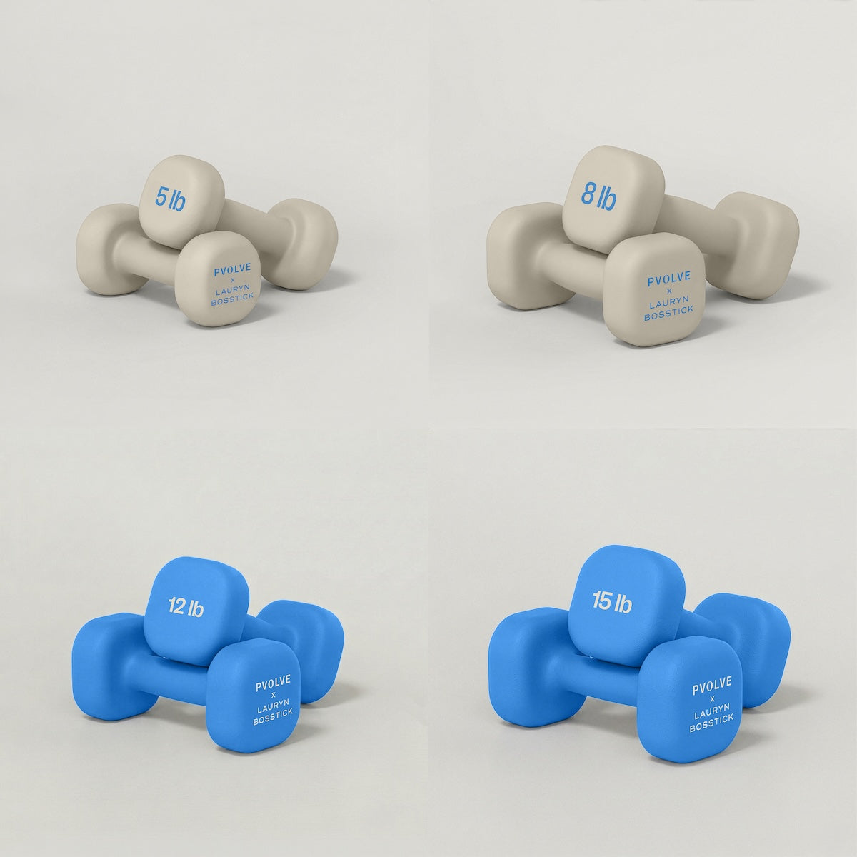 PVOLVE x Lauryn Bosstick Weights: Progressive Strength Set